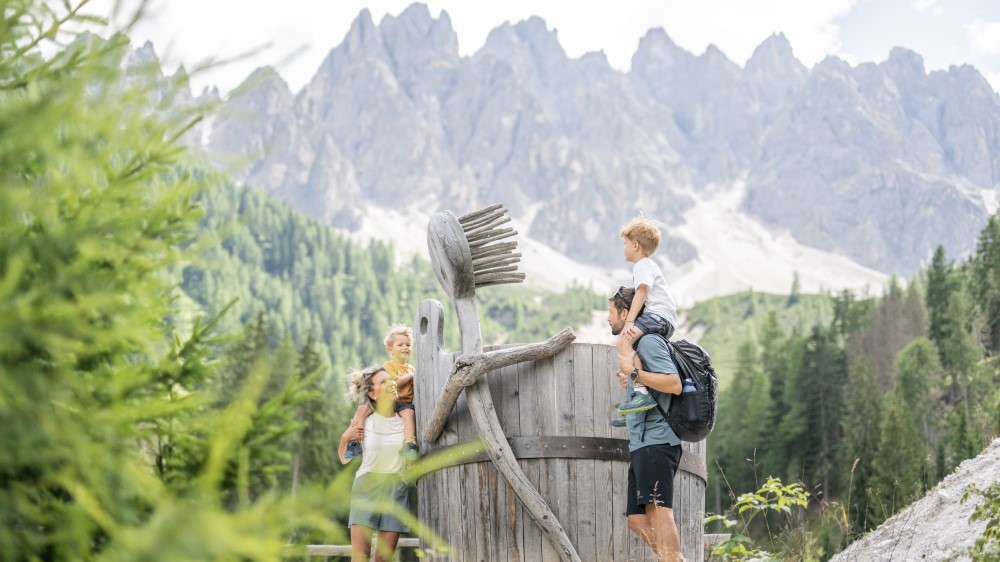hiken met familie 3 zinnen © wisthaler